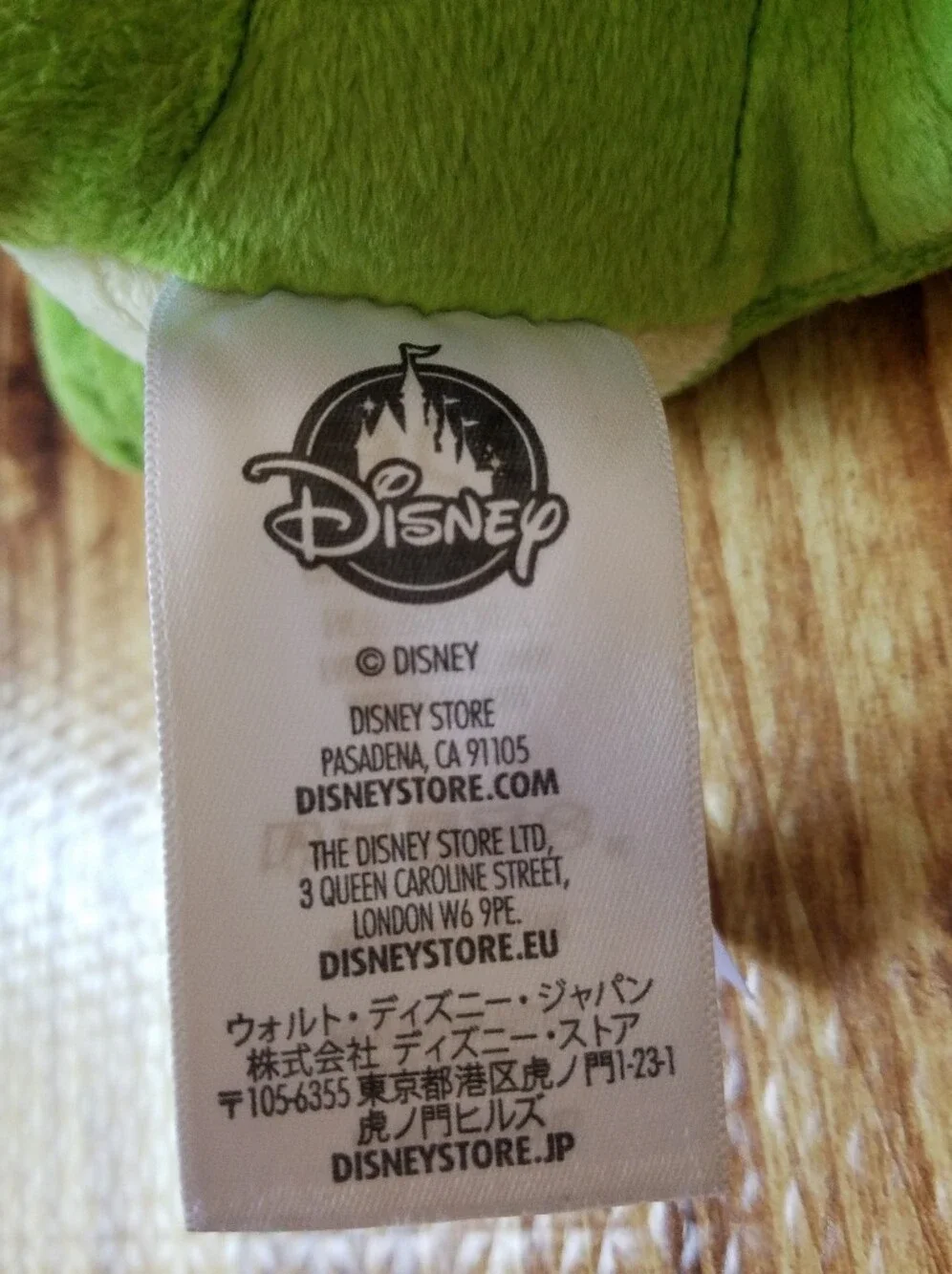 Disney Animators Collection Peter Pan Baby Tick Tock Crocodile Plush 6